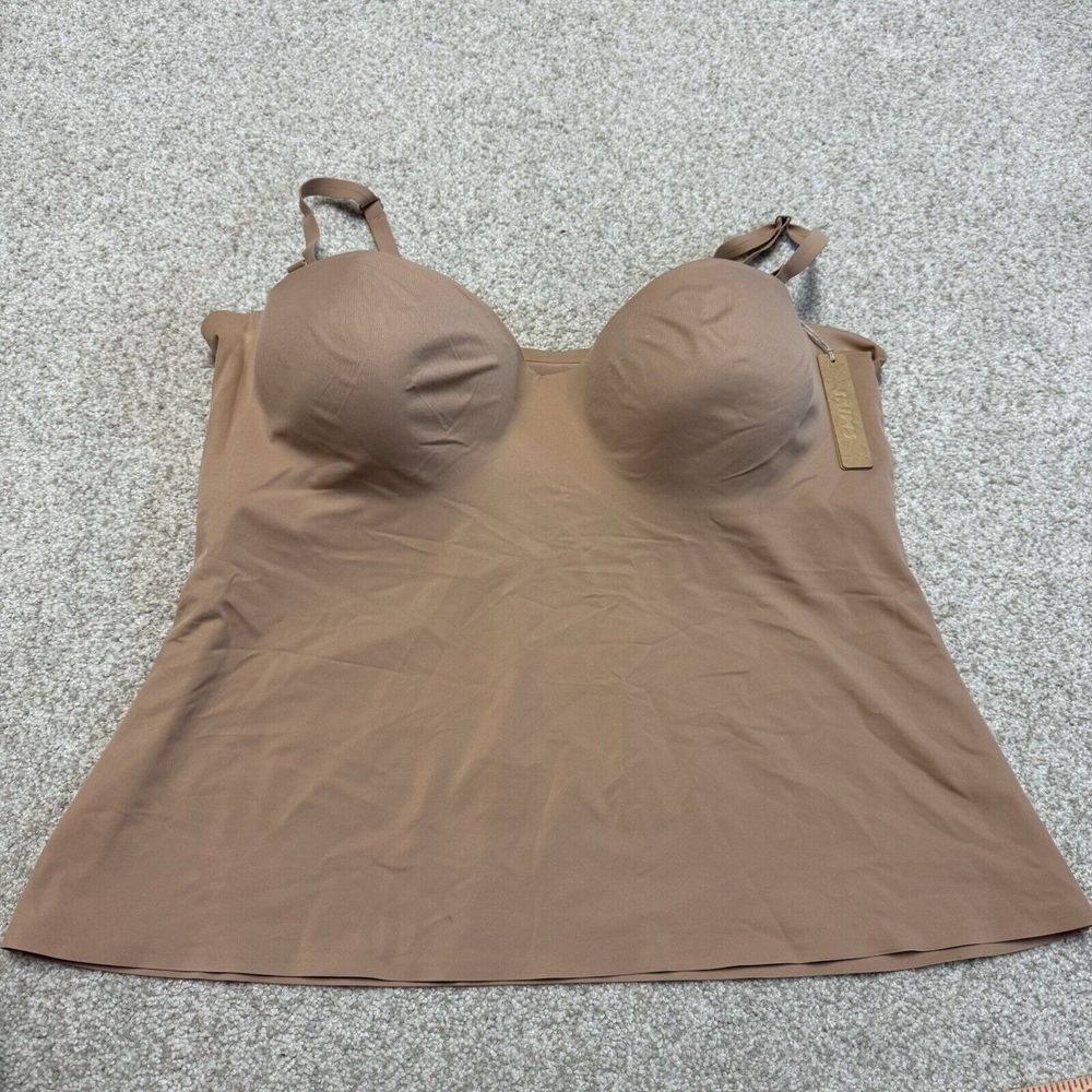 Skims Womens Shapewear Push-Up Tank Sienna Size XXXXL ‎ Contouring Wireless